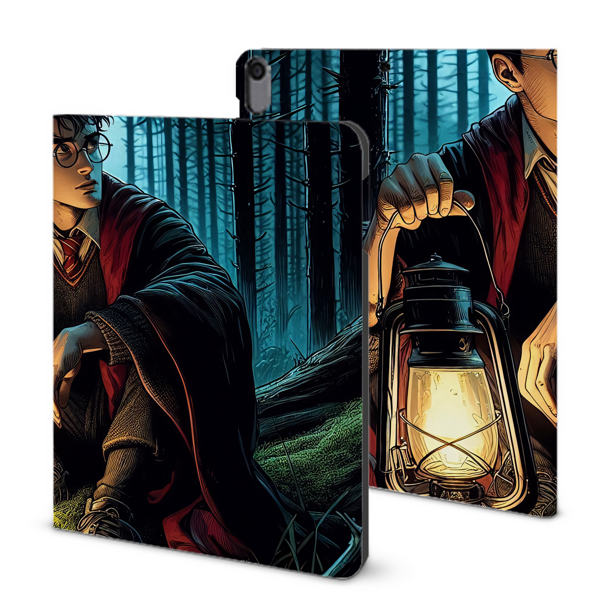 （画像用） Harry Potter ハリー・ポッターシリーズ IPad ケース ブック型 PUレザー TPU 耐衝撃 軽量 薄型 ペン収納なし 全面保護 IPad 各モデル対応